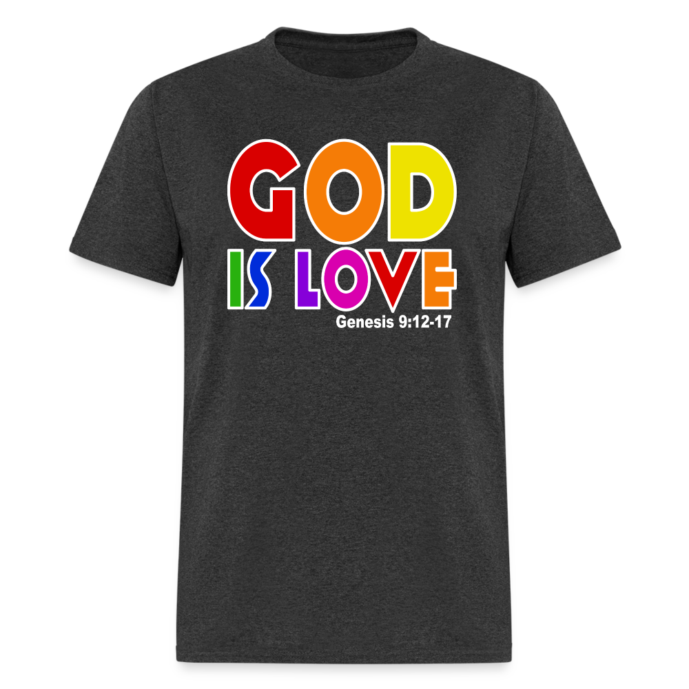 GOD is Love - heather black