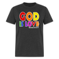 GOD is Love - heather black