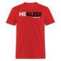 He Healed - red
