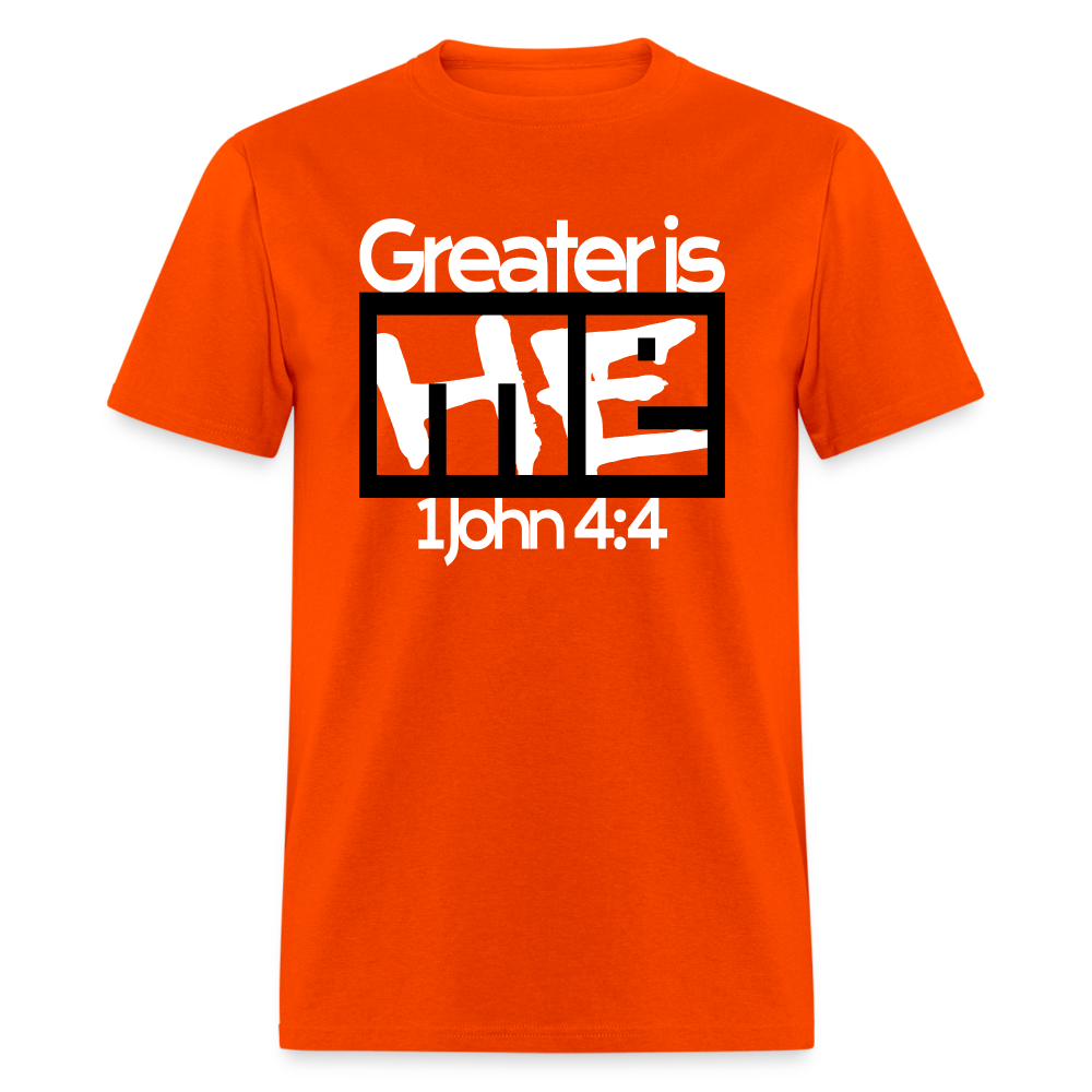 Greater is He in Me - orange