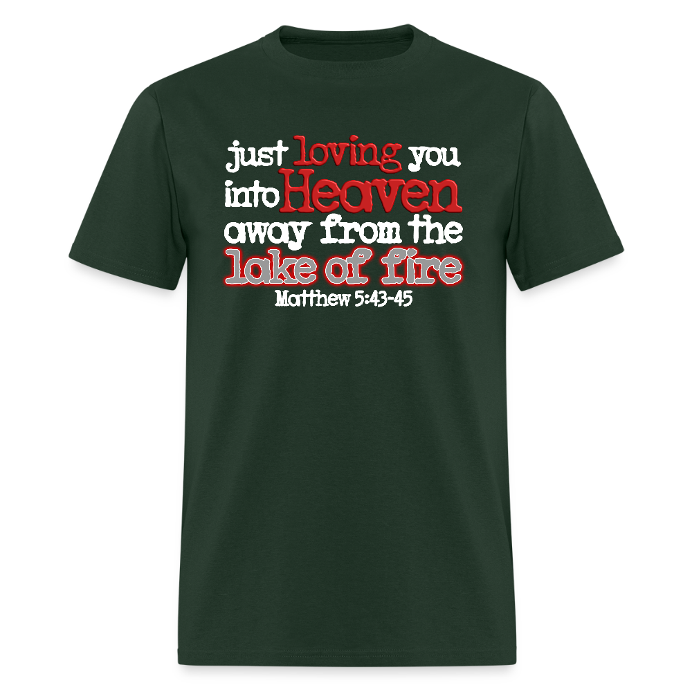 Loving You Into Heaven - forest green
