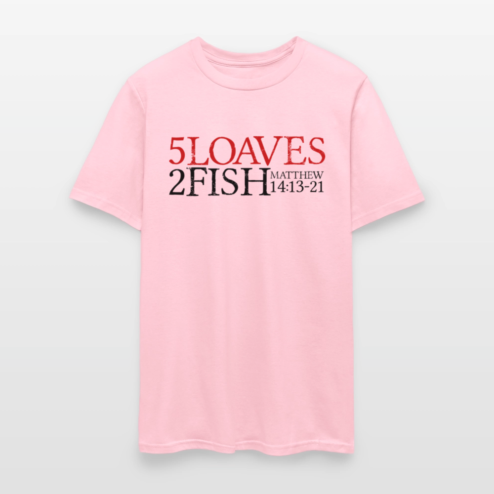 5 Loaves 2 Fish - pink