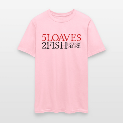 5 Loaves 2 Fish - pink