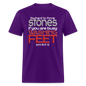 Throwing Stones or Washing Feet - purple