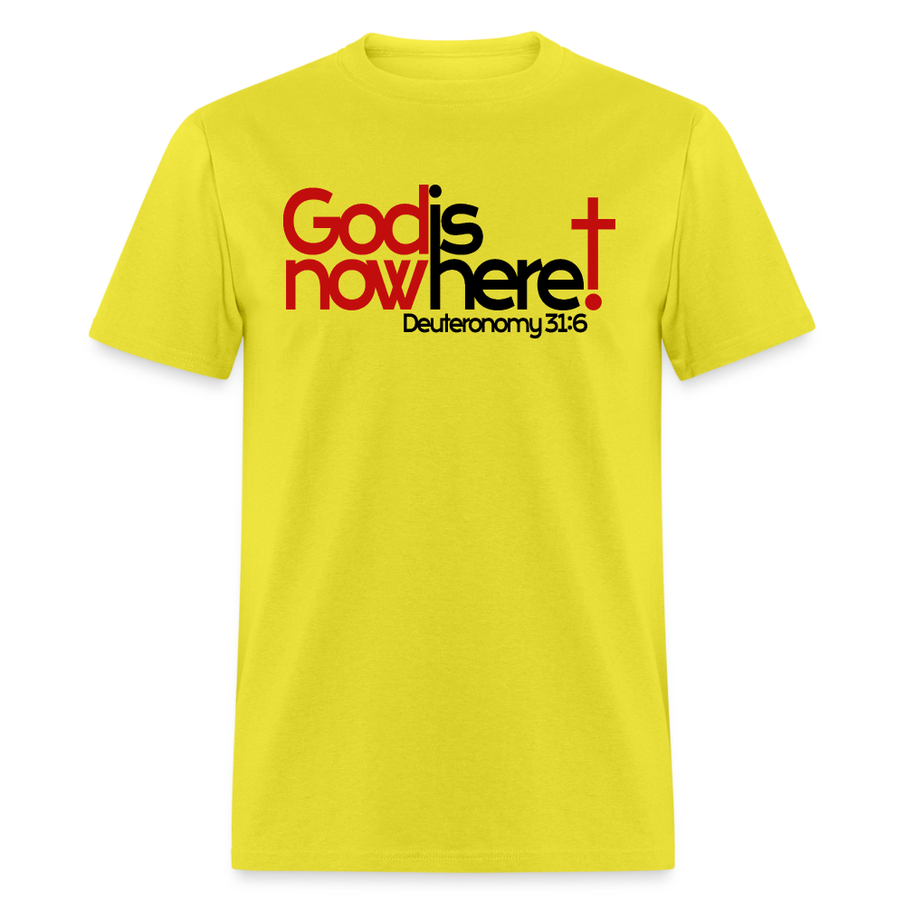 God Is Now Here - yellow