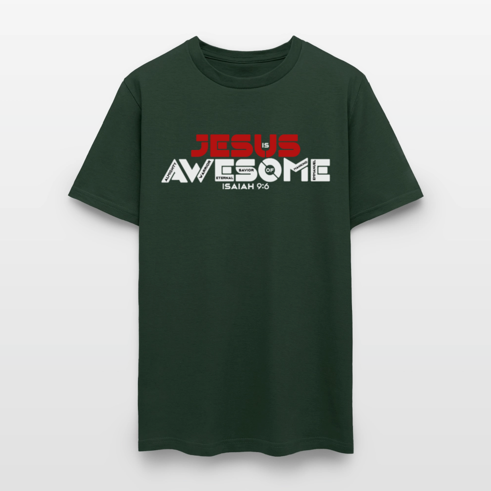 Jesus is Awesome - forest green
