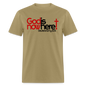 God Is Now Here - khaki