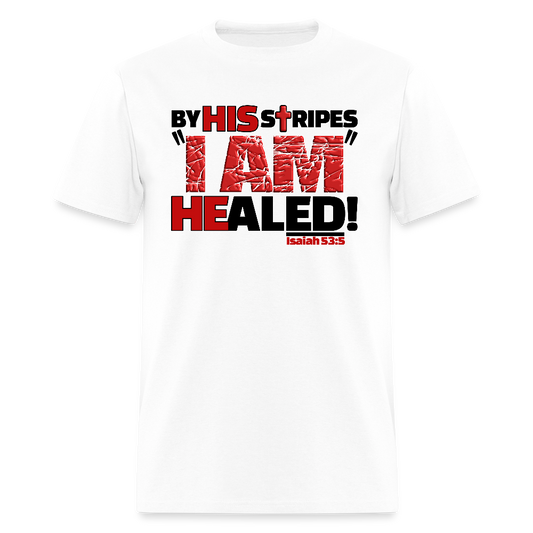 By His Stripes I Am Healed - white
