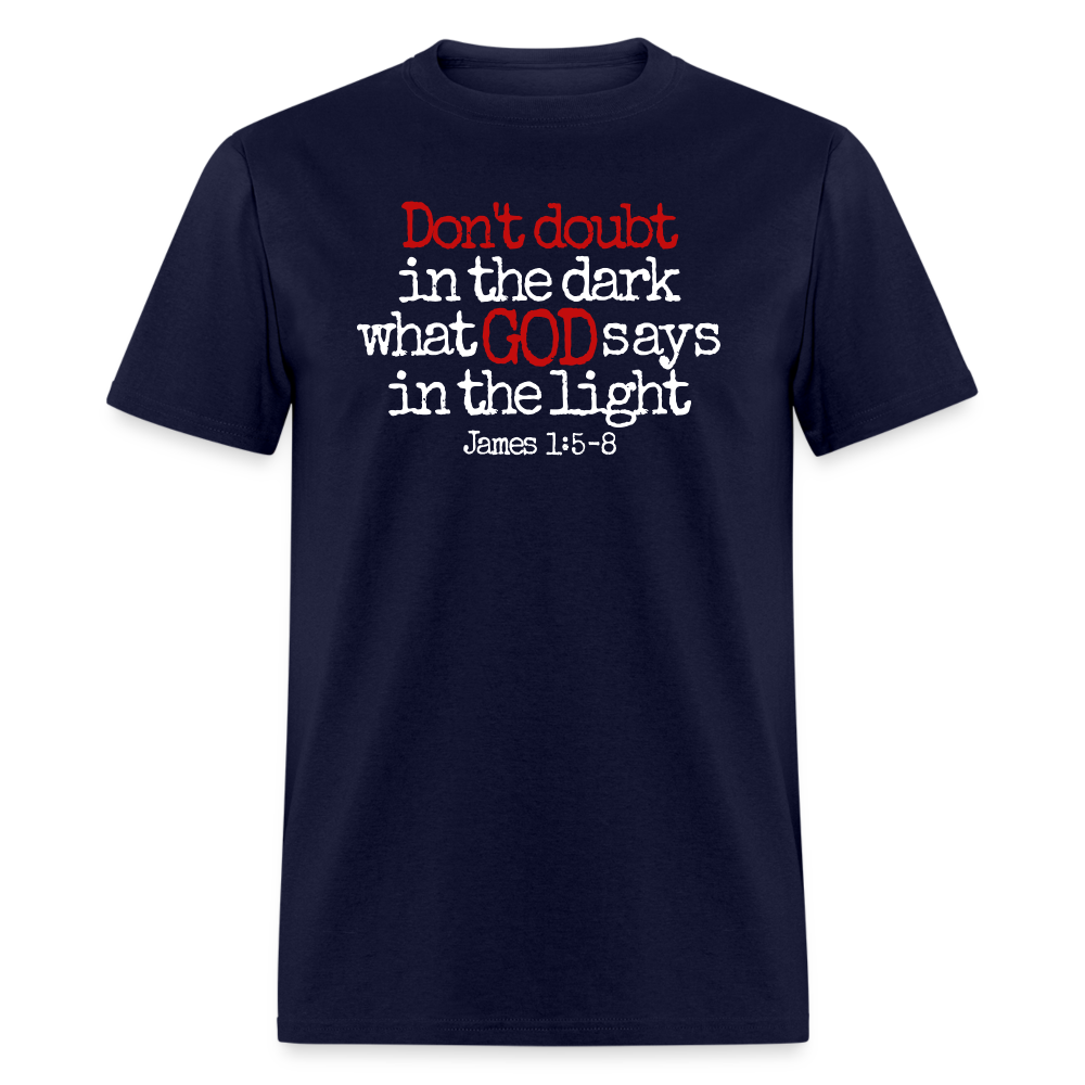 Don't Doubt God - navy