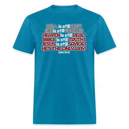 Hell Is Still Hot - turquoise
