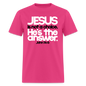Jesus Is the Answer - fuchsia