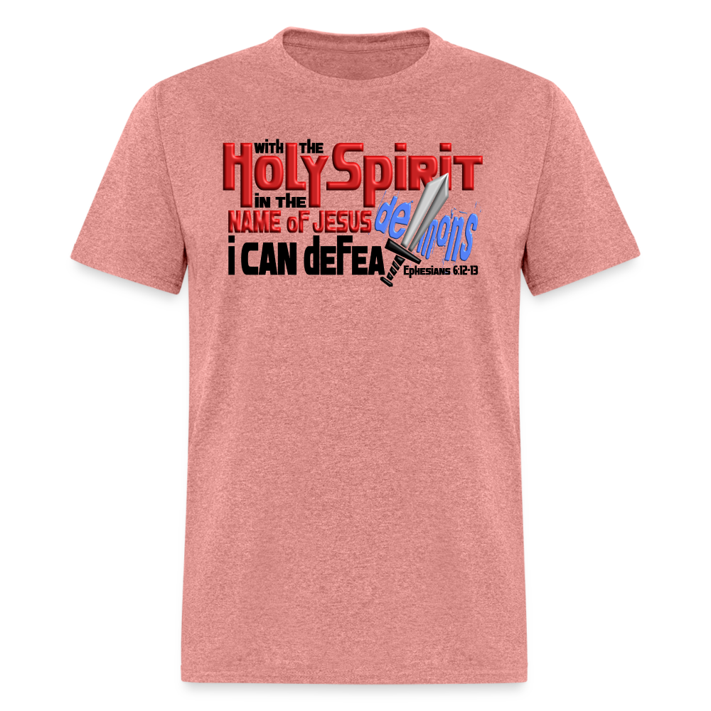 Holy Spirit Defeat Demons - heather mauve