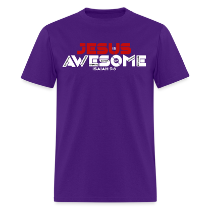 Jesus is Awesome - purple