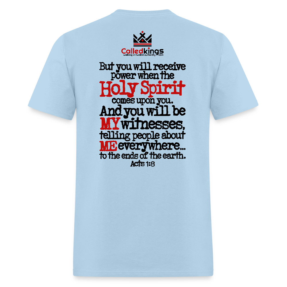 Church His Hands His Feet - powder blue