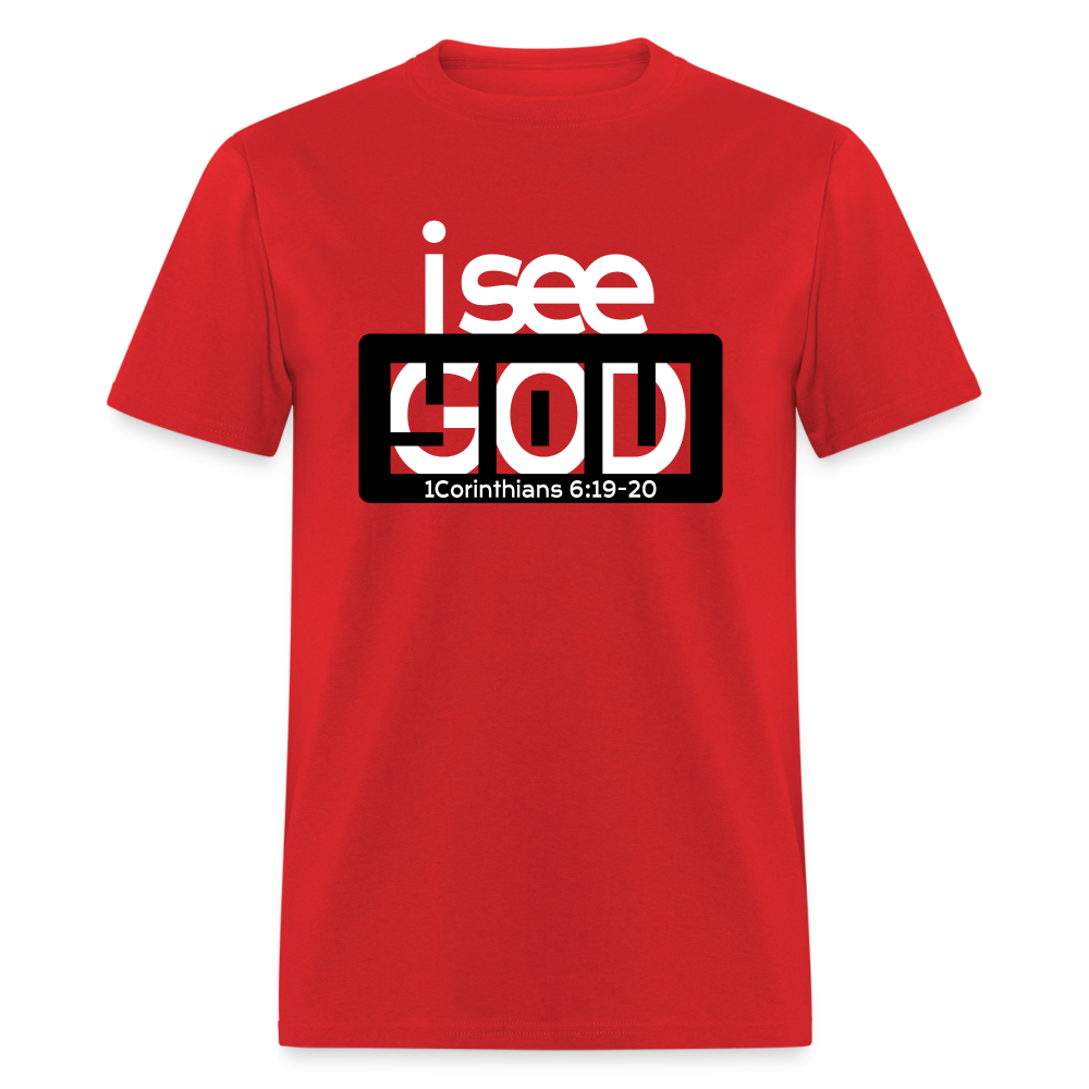 I See God in You - red