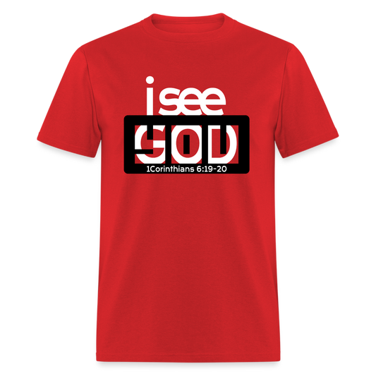 I See God in You - red
