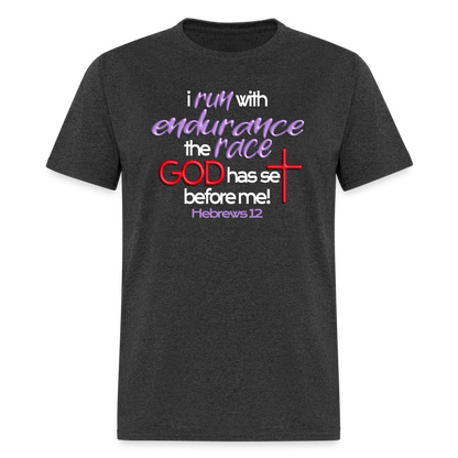 Run With Endurance - heather black