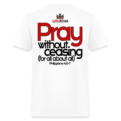 WTBSF? Pray Without Ceasing - white