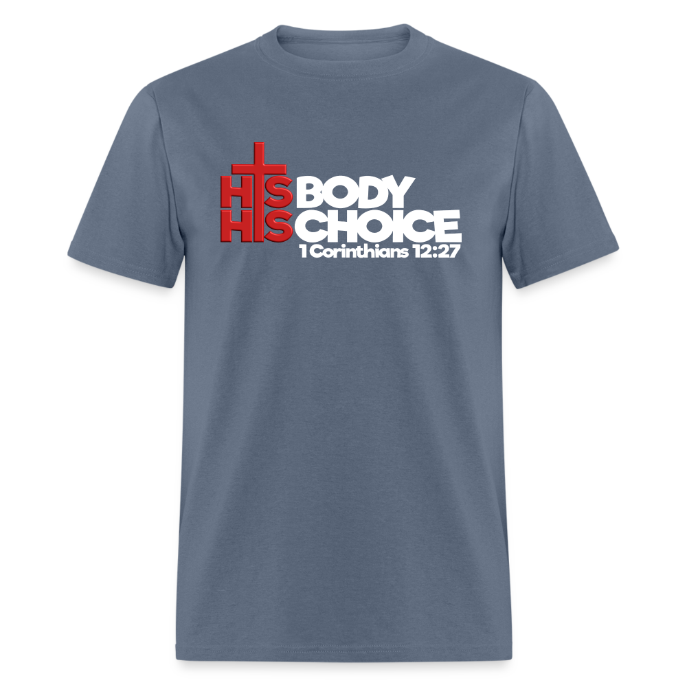 His Body His Choice - denim