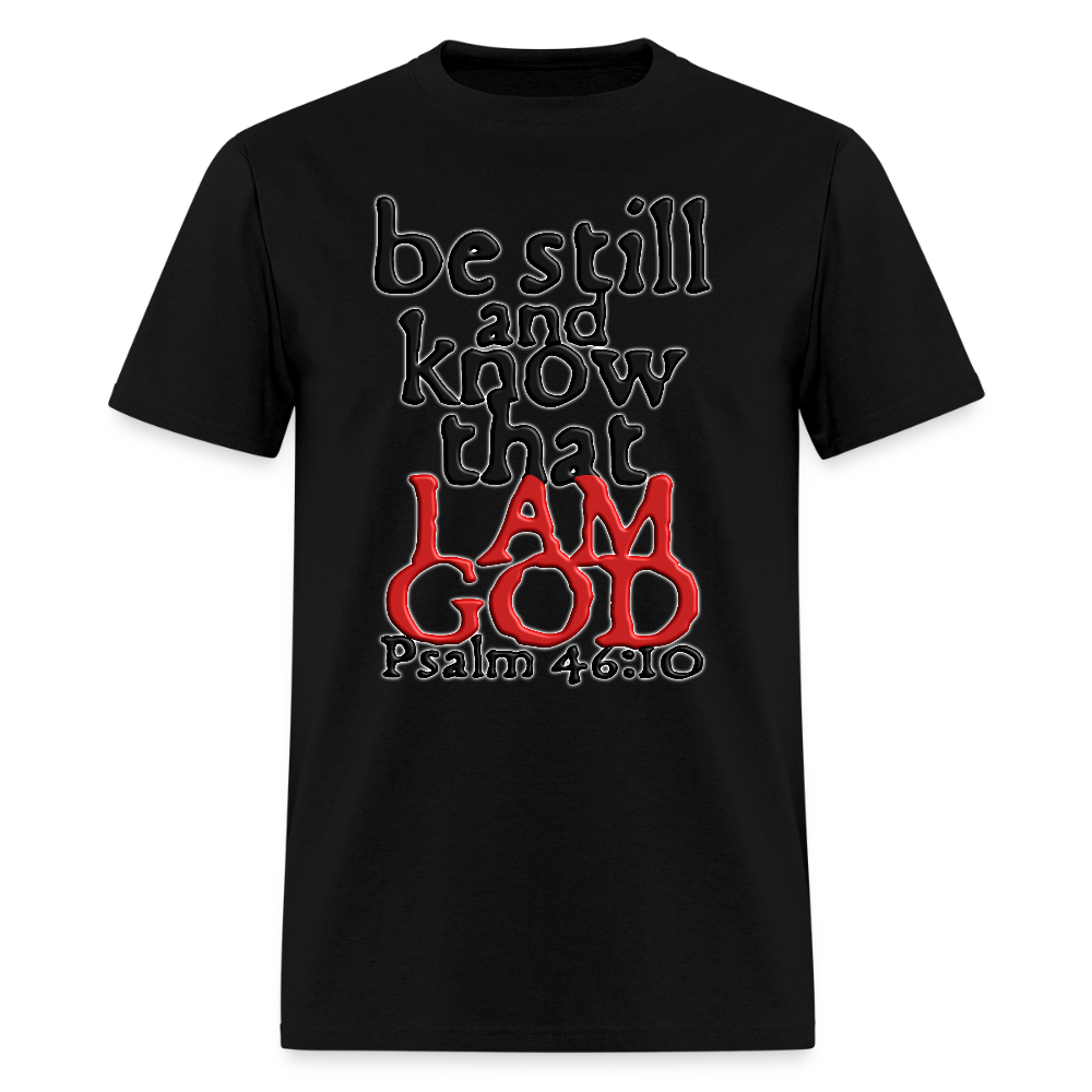 Be Still and Know - black