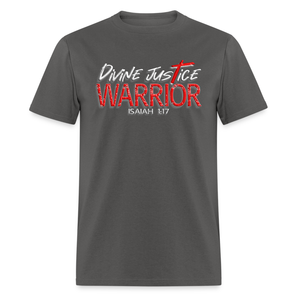 Divine Justice Warrior - charcoal