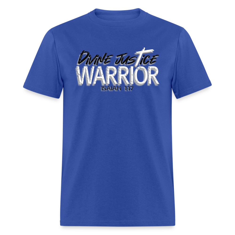 Divine Justice Warrior - royal blue