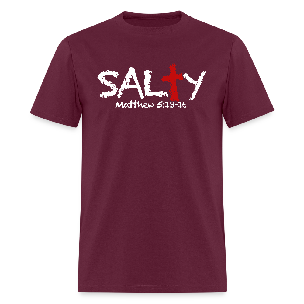 Salty - burgundy