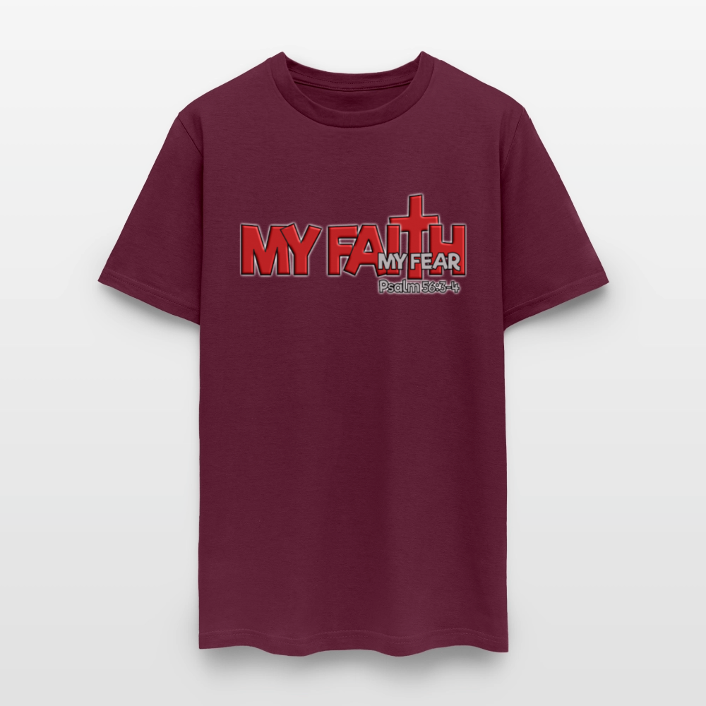 My Faith My Fear - burgundy