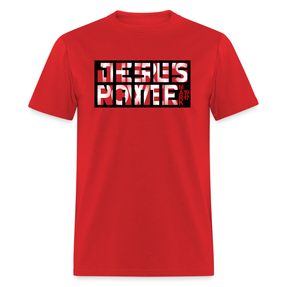 There's Power in Jesus Name - red