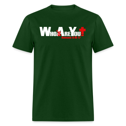 Who's Are You - forest green