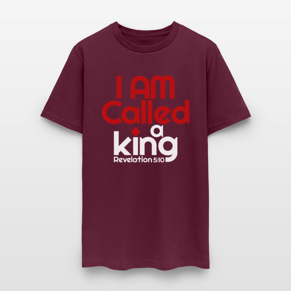 I Am Called a King 2 - burgundy