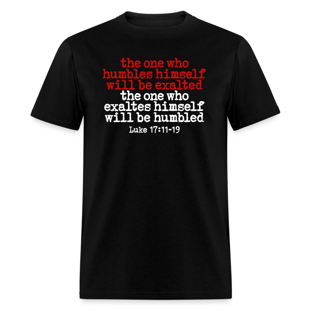 One Who Humbles Himself - black