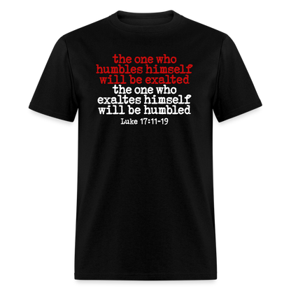 One Who Humbles Himself - black