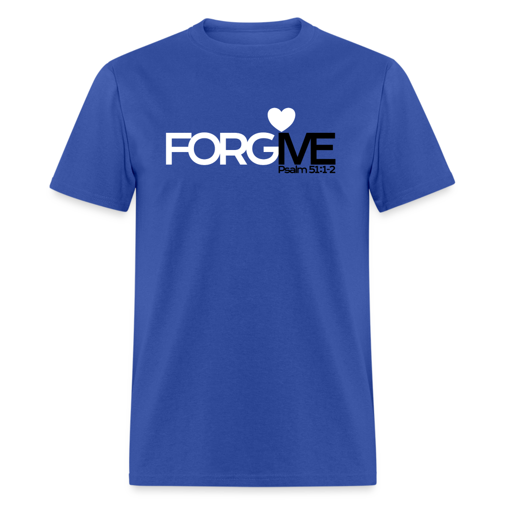 Forgive Me - royal blue