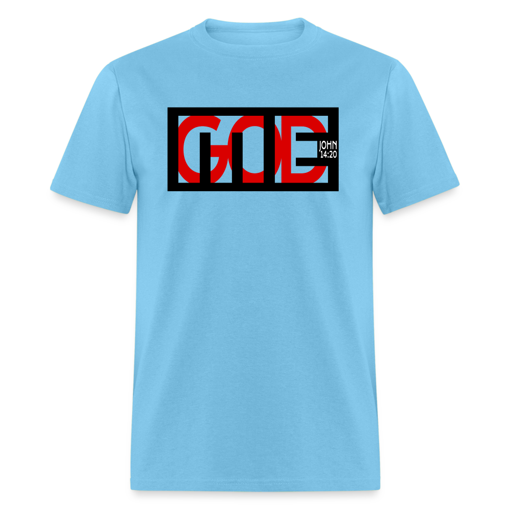 God in Me - aquatic blue