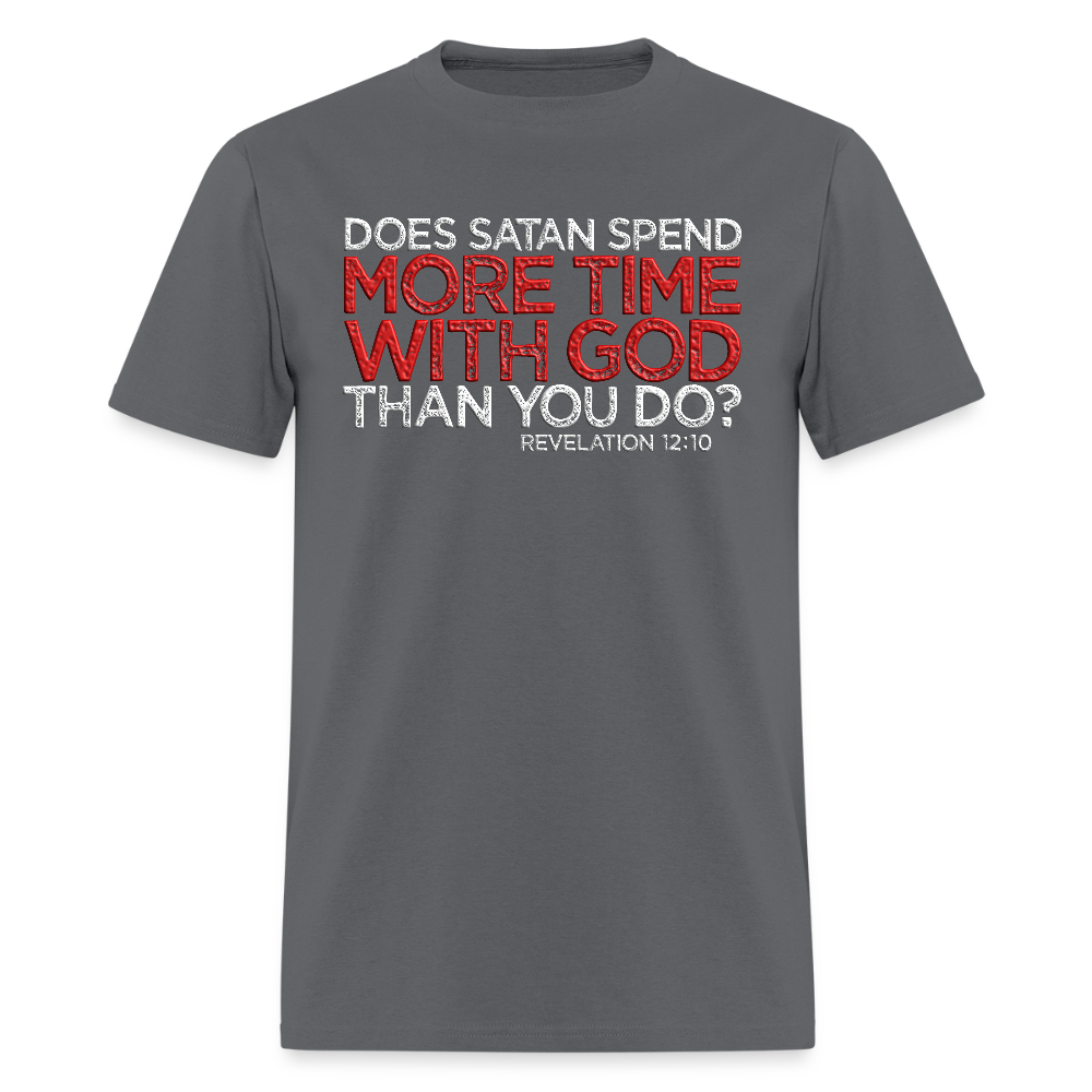 More Time With God - charcoal