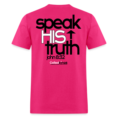 WTBSF? Speak His Truth - fuchsia