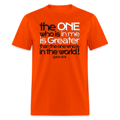 One In Me Is Greater - orange