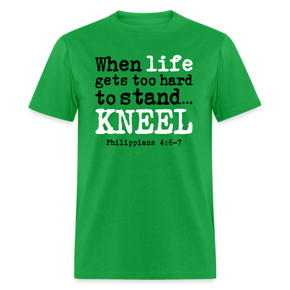 Kneel - bright green