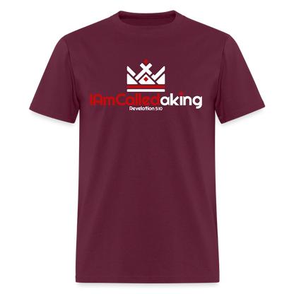 I Am Called a King 3 - burgundy