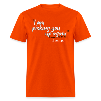 I Am Picking You Up Again - orange