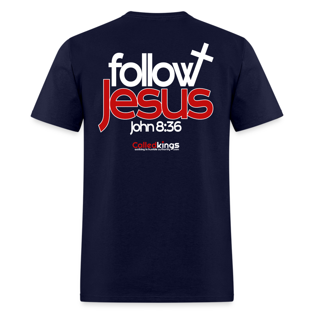 WTBSF? Follow Jesus - navy