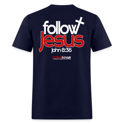 WTBSF? Follow Jesus - navy