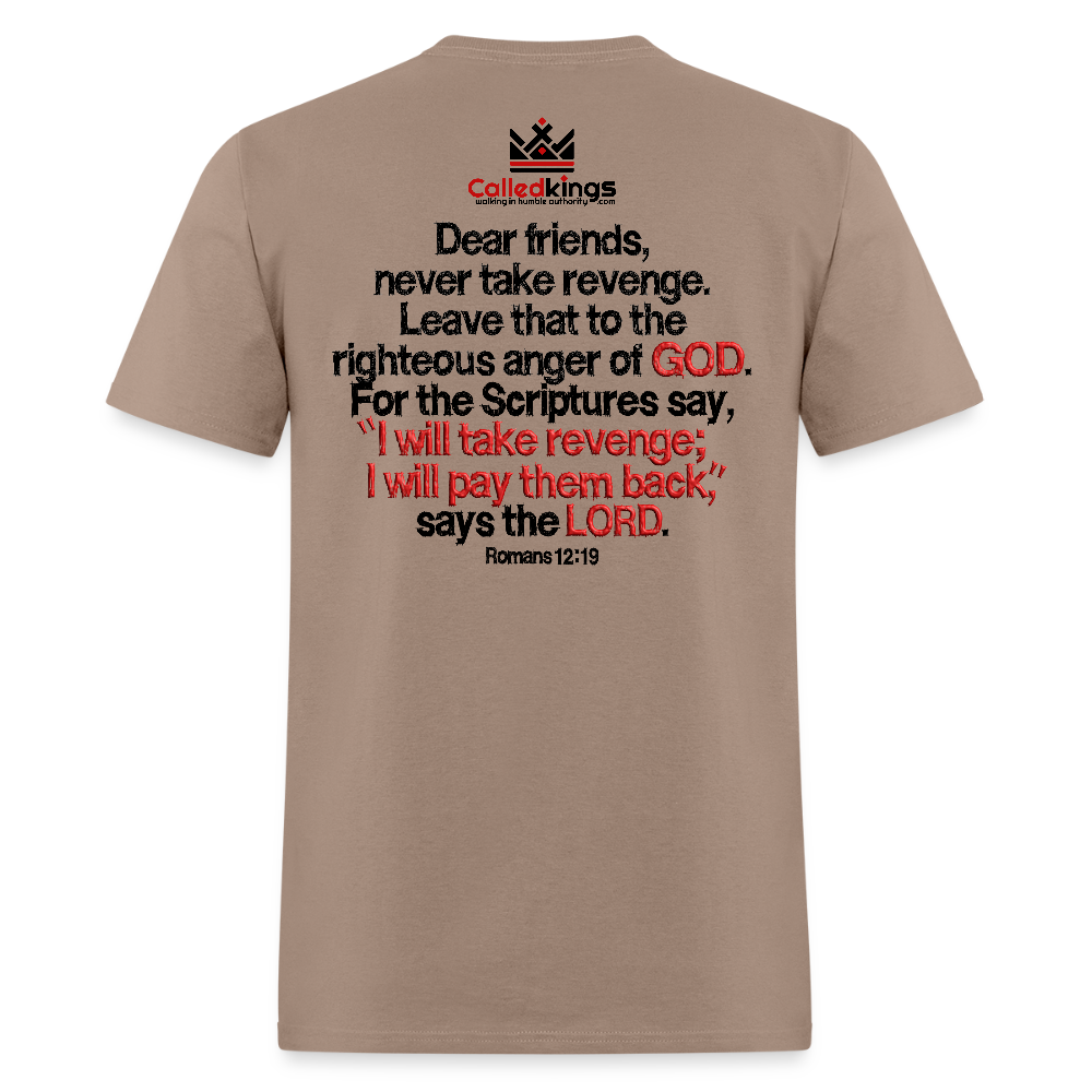 Vengeance is Mine Says the Lord - brown savana