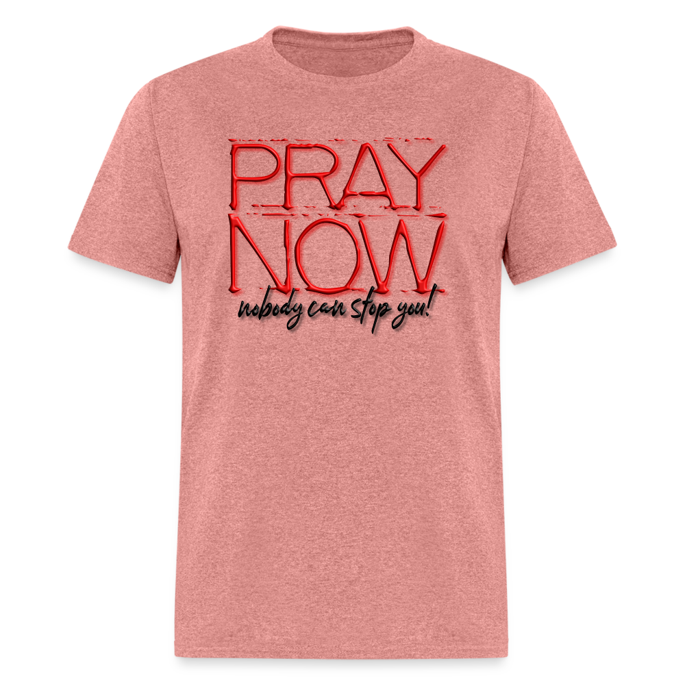 Pray Now - heather mauve