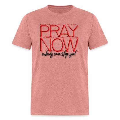 Pray Now - heather mauve