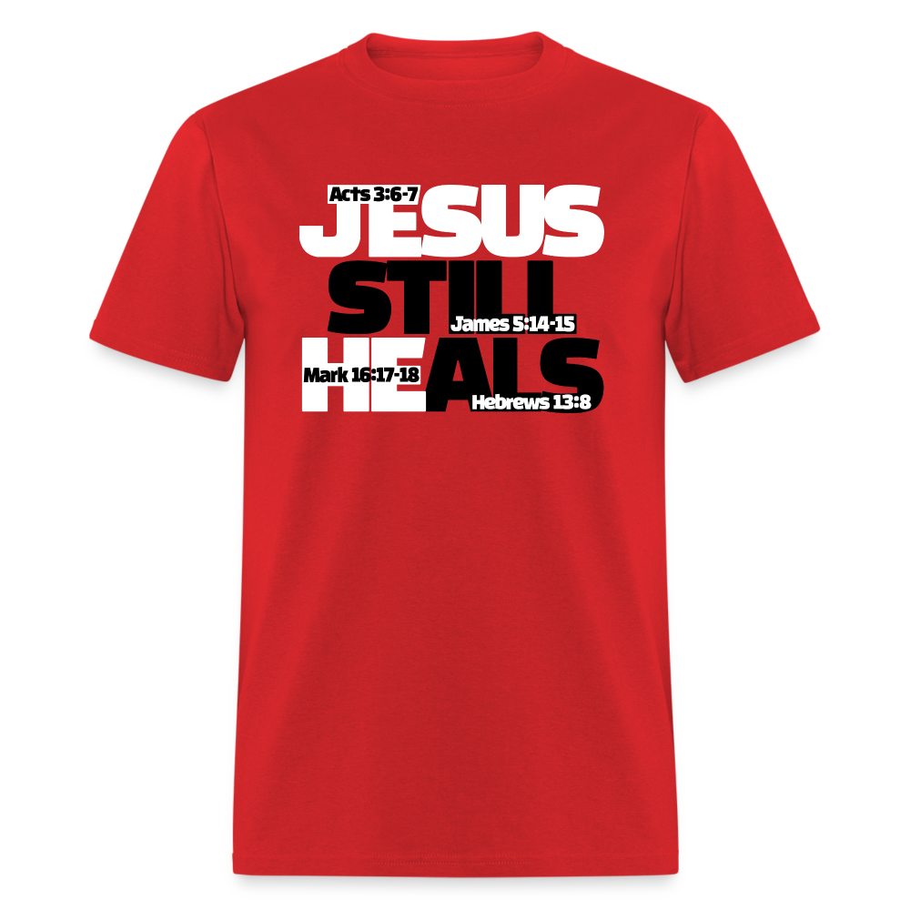 Jesus Still Heals - red