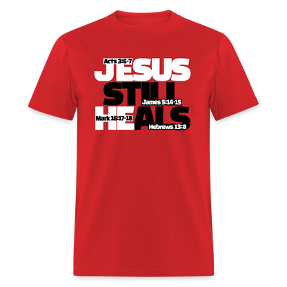 Jesus Still Heals - red
