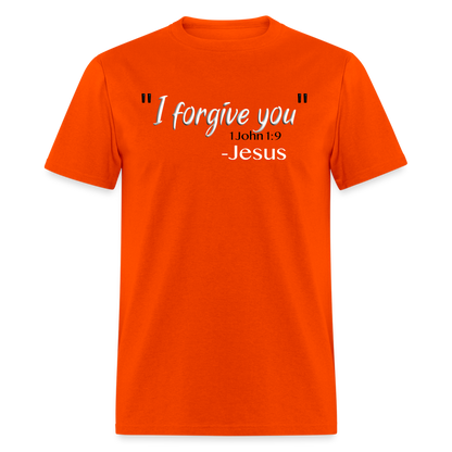 I Forgive You - orange