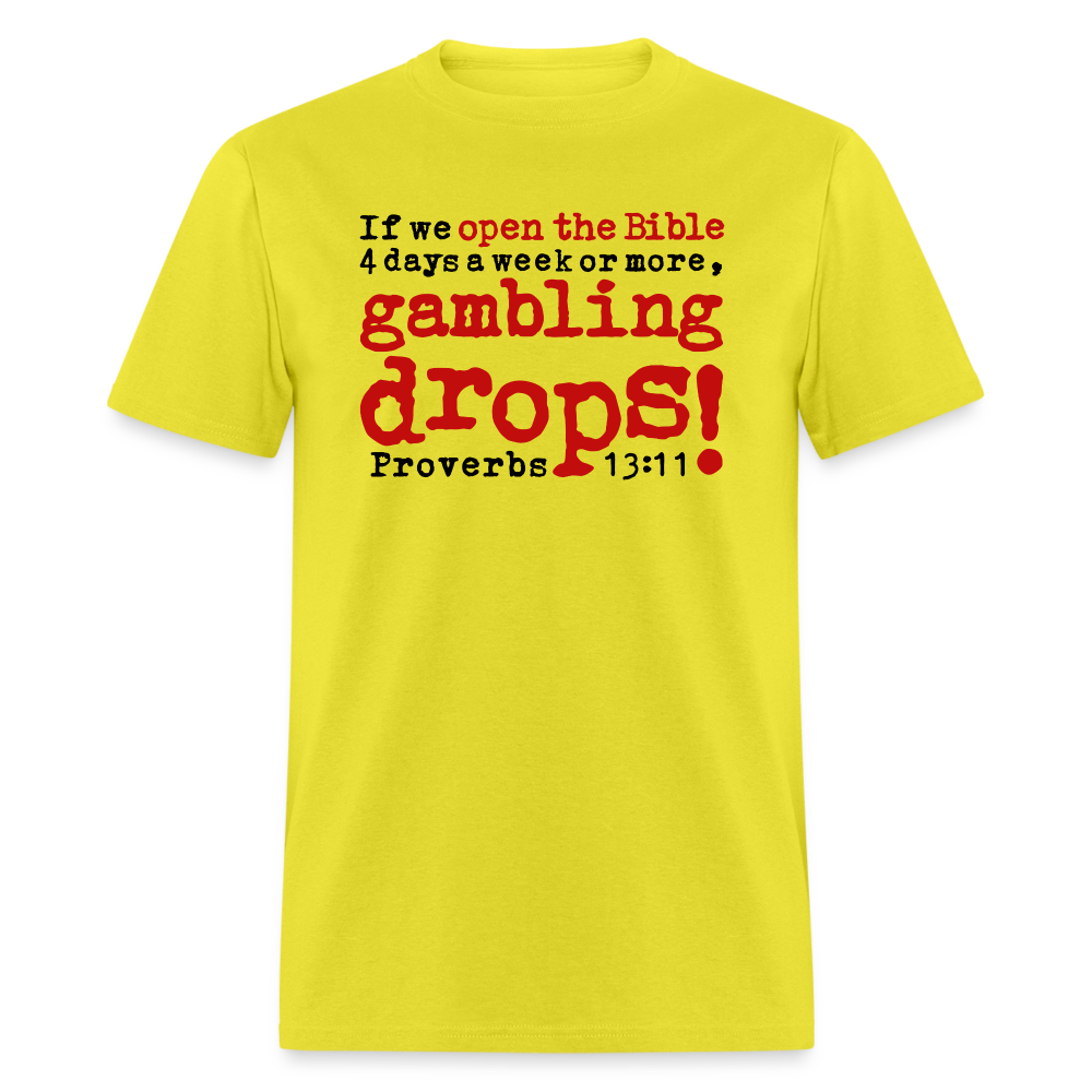 Open Bible Gambling Drops - yellow